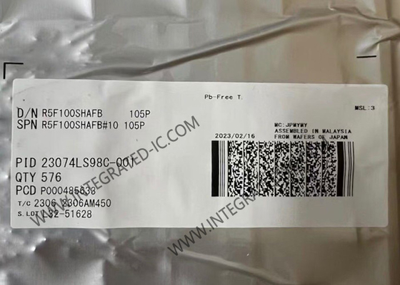 R5F100SHAFB Микроконтроллер MCU Низкомощные высокофункциональные микроконтроллеры RL78/G13