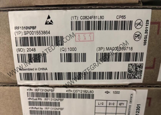 IRF1310NPBF интегральный микросхема чип 100В HEXFET мощность MOSFET транзистор TO-220-3