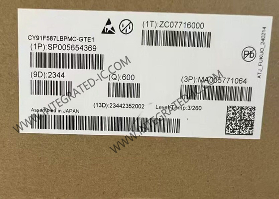 CY91F587LBPMC-GTE1 Микроконтроллер MCU 32 Битовые одноядерные микроконтроллеры 128 МГц MCU IC
