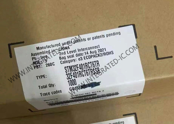 STM32F401RCT6TR Микроконтроллер MCU 84MHz 32-битные одноядерные микроконтроллеры LQFP64