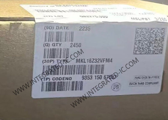 MKL16Z32VFM4 Микроконтроллер MCU 48MHz Кортекс-M0+ Ультранизкомощный основной MCU
