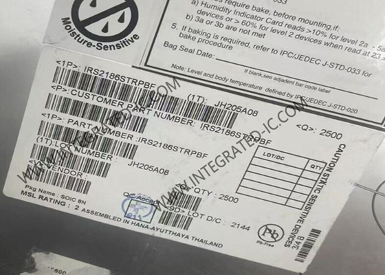 IRS2186STRPBF интегральный микросхема 600V EiceDRIVER высокая сторона и низкая сторона шлюза драйвера