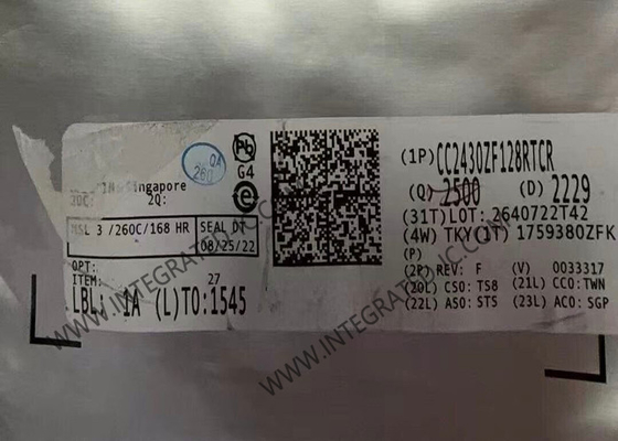 CC2430ZF128RTCR Модуль беспроводной связи Система на чипе для 2,4 ГГц IEEE 802.15.4 / ZigBeeTM