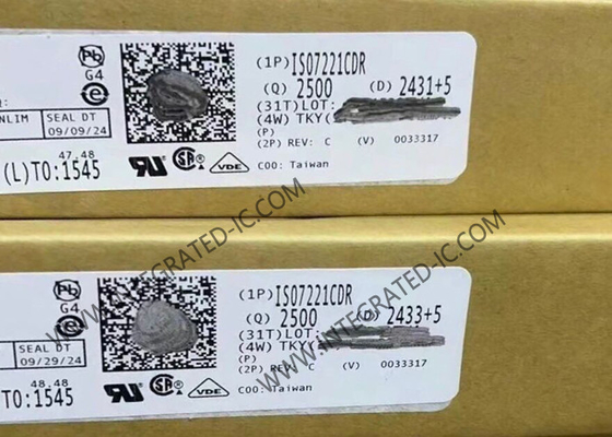 ISO7221CDR интегральная схема чип 2500Vrms Двухканальные цифровые изоляторы SOIC8