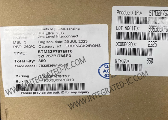 STM32F767BIT6 Микроконтроллер MCU Высокопроизводительный ARM Cortex M7 Микроконтроллер IC