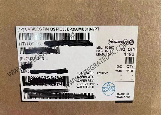 DSPIC33EP256MU810-I/PT Микроконтроллер MCU 60MIPS 16-битный DSC с двойным управлением двигателем