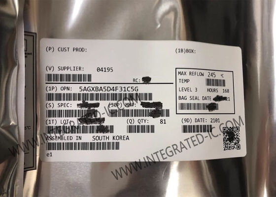 5AGXBA5D4F31C5G Field Programmable Gate Array FPGA IC с встроенной программируемой логикой для высокопроизводительных приложений