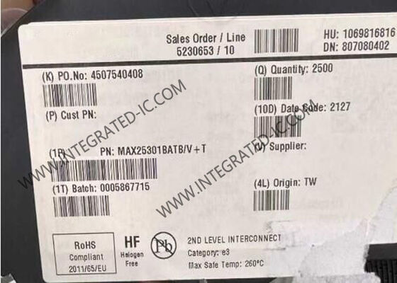 MAX25301BATB Автомобильный линейный стабилизатор напряжения Интегральная схема в корпусе TDFN-10