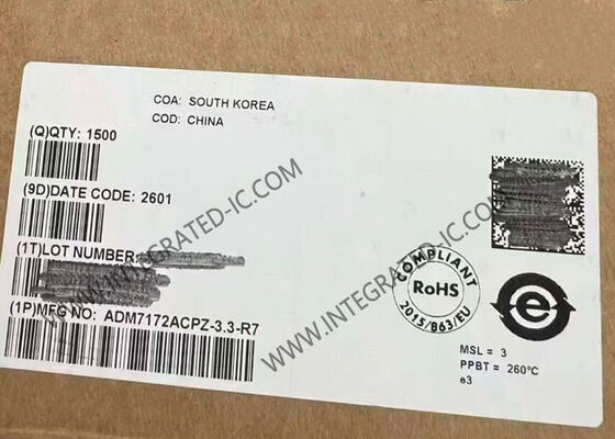 ADM7172ACPZ-3.3 Чип интегральной схемы с низким уровнем шума и низким уровнем выпадания 3.3V регулятор напряжения
