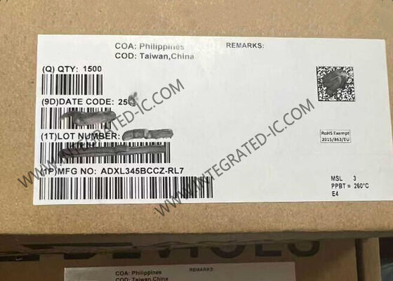 ADXL345BCCZ Ультранизкое энергопотребление Трехосевой цифровой акселерометр Датчик ИС с цифровым выходом