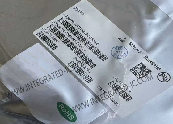 Интегральная схема MPM3822CGRH, понижающий модуль питания 2А с низким уровнем шума, QFN20