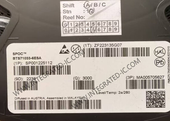 BTS71033-6ESA интегральная схема Чип 6 Выход SPI контроллер питания PG-TSDSO-24