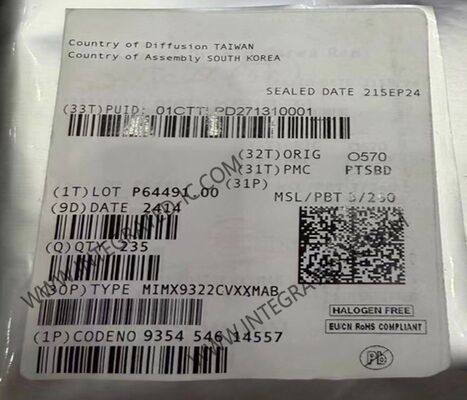 1.7GHz i.MX 93 Процессор приложений Микроконтроллер MCU в пакете FC-PBGA208