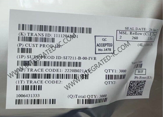 Датчик положения на эффекте Холла SI7211-B-00-IVR 7 кГц