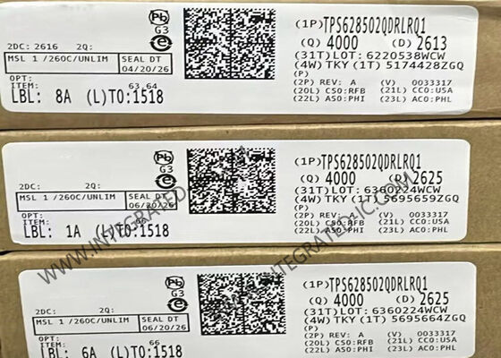 TPS628502QDRLRQ1 6V 2A Автомобильный понижающий преобразователь Интегральная схема в корпусе SOT583