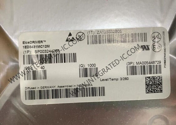 1ED3431MC12M Чип интегральной схемы 5700Vrms 1 канал 3A Gate Driver IC BSSOP16