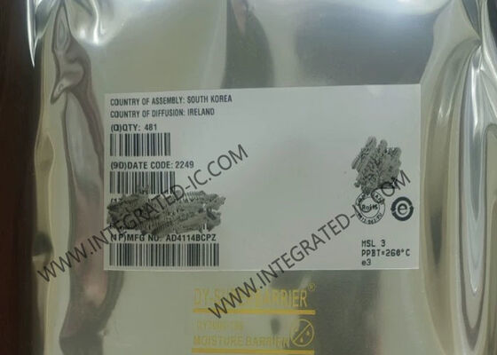 AD4114BCPZ интегральный микросхема 24-битный Сигма-Дельта ADC преобразователь в LFCSP-40 пакете