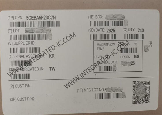 Программируемая пользователем вентильная матрица FPGA IC с 240 I/O 1.1V Embedded FBGA-484