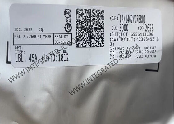 Чип интегральной схемы TCAN1462VDRBRQ1 Улучшение сигнала CAN FD Транссивер VDFN8