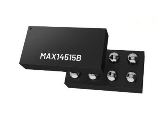 MAX14515BAWA Интегральная микросхема Высоковольтный драйвер жидкостной линзы с 8-битным монотонным ЦАП WLP-8